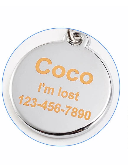 The Purrfect Flower ID Tag