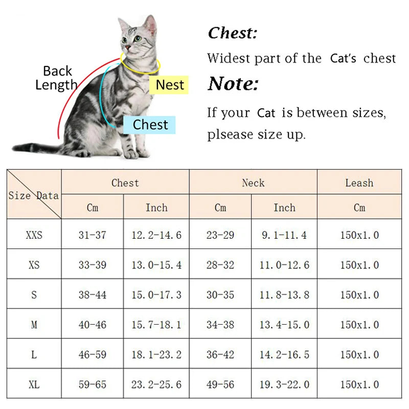 Luxury Winter Cat Harness