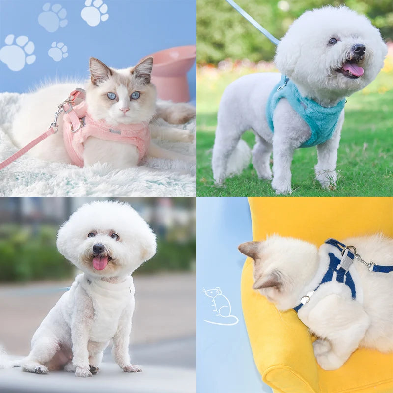 Luxury Winter Cat Harness