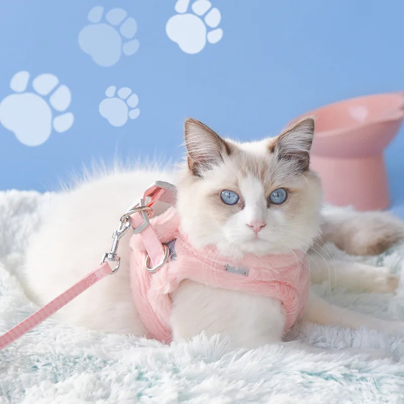 Luxury Winter Cat Harness