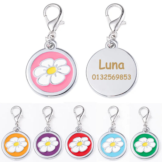 The Purrfect Flower ID Tag