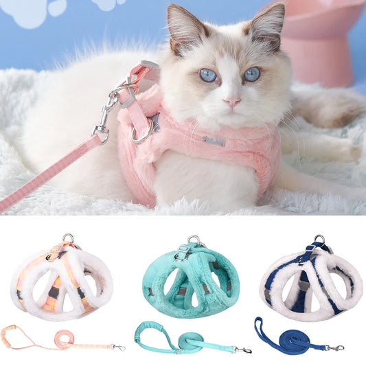 Luxury Winter Cat Harness